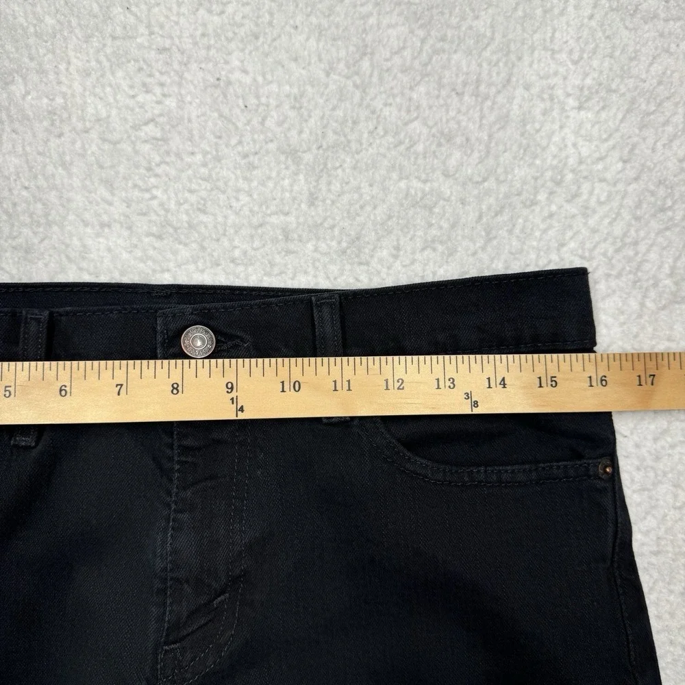 Levi's 511 Jeans Black Denim Slim Fit Straight Leg Stretch 5-Pocket Men's 32x30